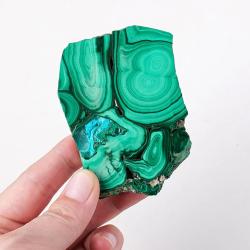 Malachite brute : Pierre de guérison, de divination et de décoration naturelle