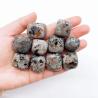 Yooperlite Yuvarlak Taş - Karanlıkta Parlayan, Reiki Şifası ve Dekorasyon
