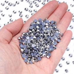 Giysiler ve Kumaşlar için Ütüyle Yapıştırılan Rhinestone Kristaller