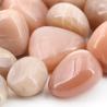 Peach Moonstone Tumbling Stone: Raw, Polished & Energizing