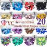 Strass en cristal transparent : pierres à coudre pour loisirs créatifs et vêtements
