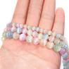 Perles en pierre œil-de-chat colorées | Fournitures pour la création de bijoux DIY