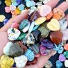 Amethyst & Agate Heart Stones: Healing Crystals for Decor