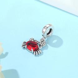 Sterling Silver Sea Turtle Charm | Crystal Pendants for Bracelets &...
