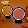 Lampe en cristal d'améthyste : Décoration d'intérieur élégante et apaisante