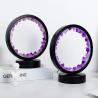 Lampe en cristal d'améthyste : Décoration d'intérieur élégante et apaisante