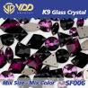 Strass en verre K9 scintillants pour vêtements et loisirs créatifs - VDD