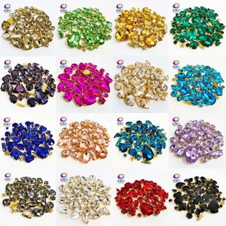 Sparkly Rhinestones: 58 Pcs Crystal Gems for DIY & Clothing