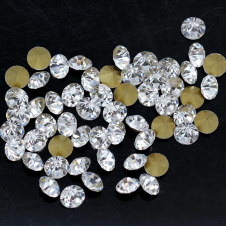 Strass en cristal tchèque transparent pour nail art et bijoux