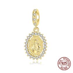 Breloque boussole en argent sterling - Pendentif chapelet et bracelet