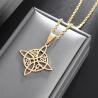 Mystische Knoten- und Symbolkette: Wicca- und heidnischer Schmuck