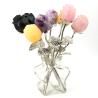 Décoration en améthyste, rose et pierres précieuses : sculptures en cristal pour la maison et cadeaux