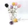Décoration en améthyste, rose et pierres précieuses : sculptures en cristal pour la maison et cadeaux