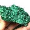 Cube de cristal de malachite brute - Décoration naturelle pour la maison et le jardin