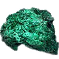 Cube de cristal de malachite brute - Décoration naturelle pour la maison et le jardin