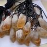 Points de citrine brésilienne : Guérison Reiki et bonne chance