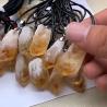 Points de citrine brésilienne : Guérison Reiki et bonne chance