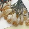 Points de citrine brésilienne : Guérison Reiki et bonne chance