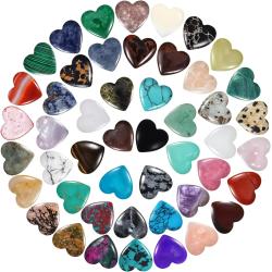 Pierres de cœur en quartz rose : cristaux Reiki naturels pour la méditation et l’amour