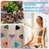 Pierres de cœur en quartz rose : cristaux Reiki naturels pour la méditation et l’amour
