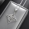 Mystische Knoten- und Symbolkette: Wicca- und heidnischer Schmuck