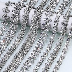 Nastro di strass termoadesivo | Nastro di cristallo per la moda fai da te