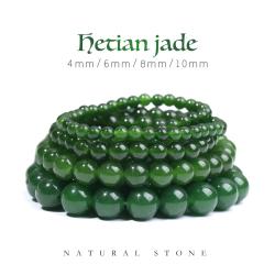 Perles de jade Hetian pour la création de bijoux - Bracelets et colliers à faire soi-même
