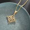 Mystische Knoten- und Symbolkette: Wicca- und heidnischer Schmuck