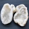 Géodes d'agate aux vertus curatives : cristaux naturels pour la décoration et le Reiki