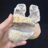 Géodes d'agate aux vertus curatives : cristaux naturels pour la décoration et le Reiki