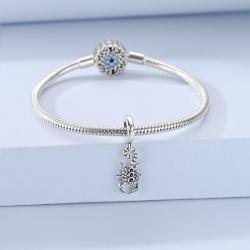 Skorpion-Amulett-Anhänger aus Sterlingsilber – Schmuckstück für Armbänder