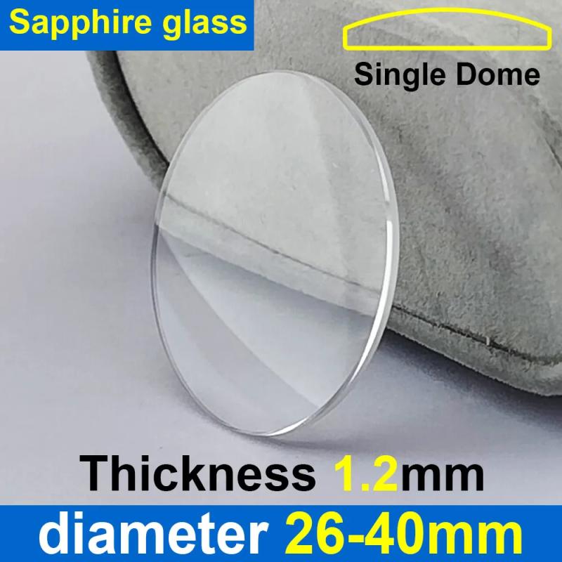 Safir Saat Camları | Dayanıklı ve Çizilmeye Karşı Dirençli (26-40 mm)