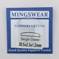 Safir Saat Camları | Dayanıklı ve Çizilmeye Karşı Dirençli (26-40 mm)