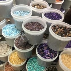 Cristaux de quartz rose : pierres roulées en vrac pour la lithothérapie et la décoration