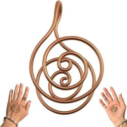 Ayarlanabilir Bakır Avuç İçi Yüzüğü: Reiki Enerjisi ve Şifa Takısı