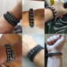 Motorradkettenarmband aus Edelstahl | Retro-Biker-Schmuck