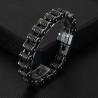Motorradkettenarmband aus Edelstahl | Retro-Biker-Schmuck