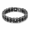 Motorradkettenarmband aus Edelstahl | Retro-Biker-Schmuck