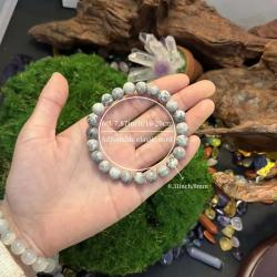 Ametist ve Kristal Şifa Bilekliği - Doğal Taş Bileklik