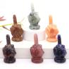 Doğal Taştan Orta Parmak Figürü - Reiki Şifa ve Dekorasyon