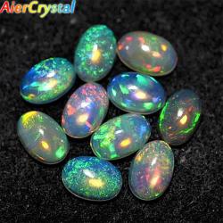 Doğal Opal Reiki Taşları: Şifa ve Ruhsal Destek için 7x9 mm Yarım Daireler...
