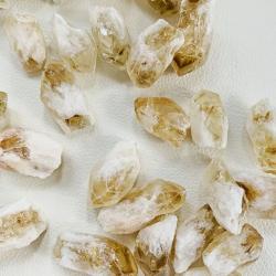 Brezilya Sitrin Kümesi - Doğal Ham Şifalı Taş Süs Eşyası