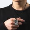 Cadı Temalı İskelet Tarot Kolyeleri - Çiftler İçin Gotik Takılar