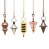 Kehanet ve Reiki Şifa İçin Bakır Pirinç Metal Sarkaç