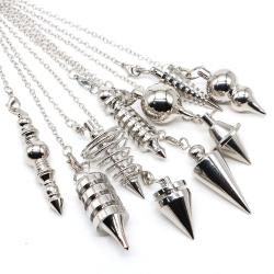 Kehanet ve Reiki Şifa İçin Bakır Pirinç Metal Sarkaç