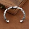 Bracelet Viking Möbius - Acier inoxydable, design ajouré, style punk