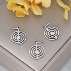 Reiki-Chakra-Anhänger aus Edelstahl – DIY-Schmuck & Heilung