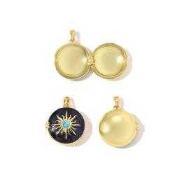 Médaillons tulipe et pendentifs papillon en émail | Bijoux à breloques à faire soi-même