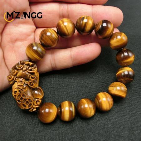 Tigeraugen-Armband – Schutz- und Glücksbringer | Handgefertigt