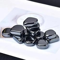Ensemble de cristaux d'hématite pour le Reiki : gravier énergétique et roche décorative